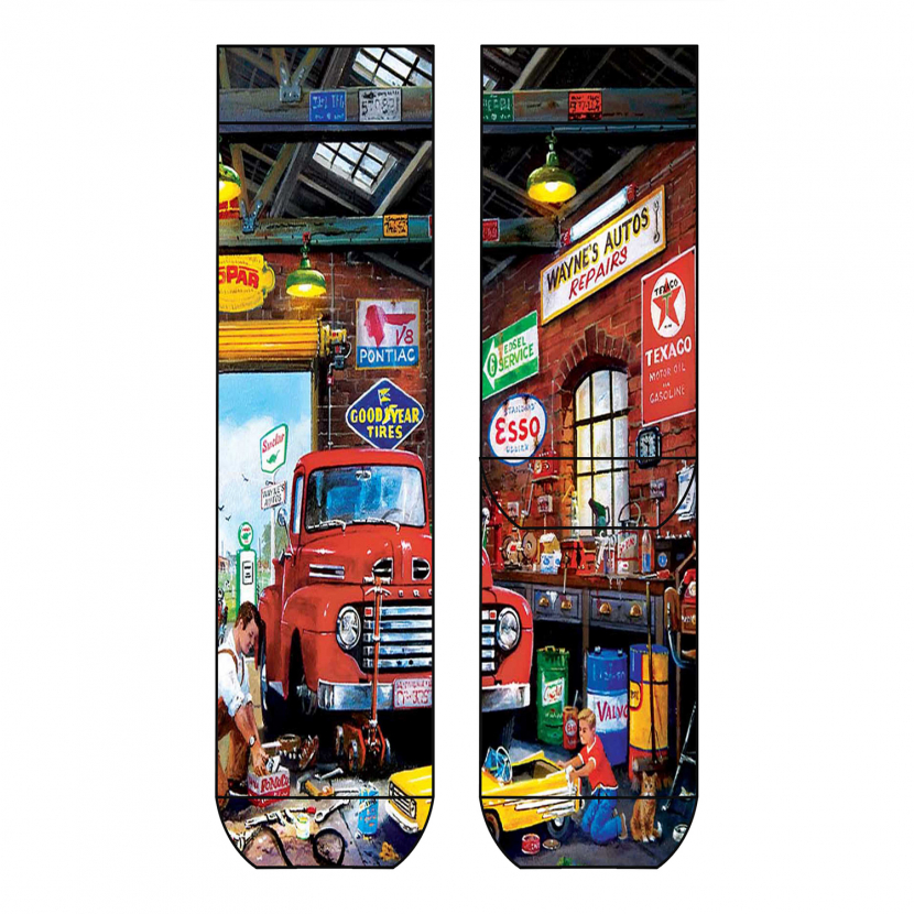 Cool 7 Herrensocken (One Size 41/46) - Motiv - C0201